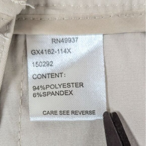Tail Golf Pants Womens Size 4 Tech Hiking Khaki Activewear Outdoors - Picture 5 of 13